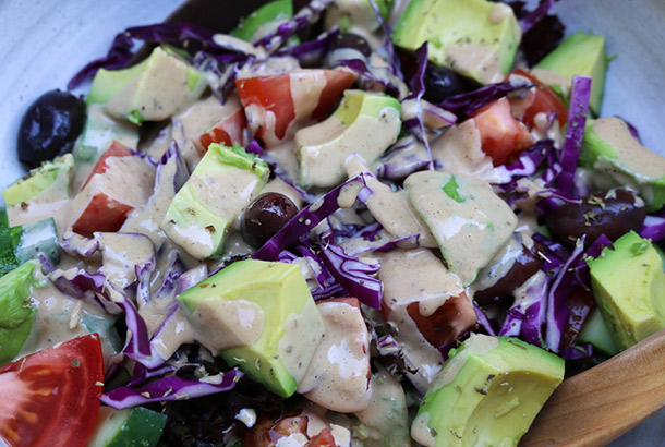 Sweet Tahini Sauce and Dressing with Balsamic and Honey