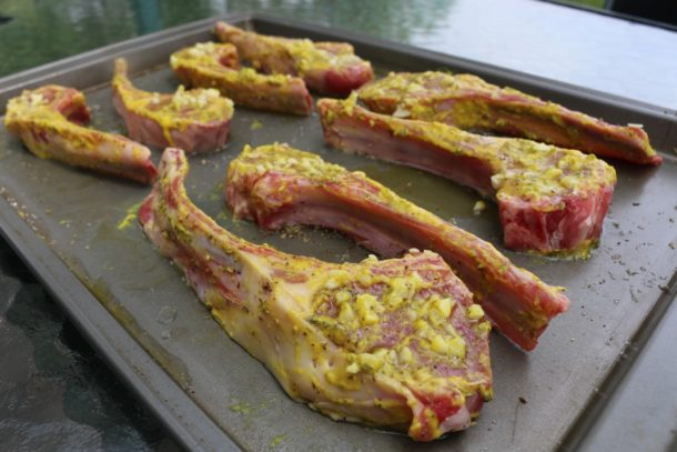 grilled lamb lollipops