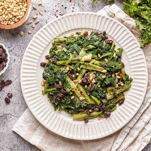 Sautéed Chicory Greens Southern Italian Style