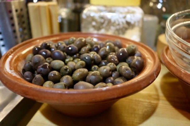 Ikaria bowl of olives