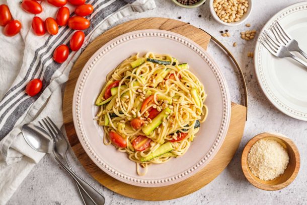 Vegetarian Pasta Carbonara