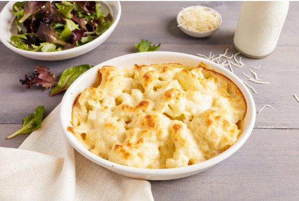 French Cauliflower Gratin