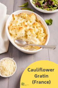 French Cauliflower Gratin