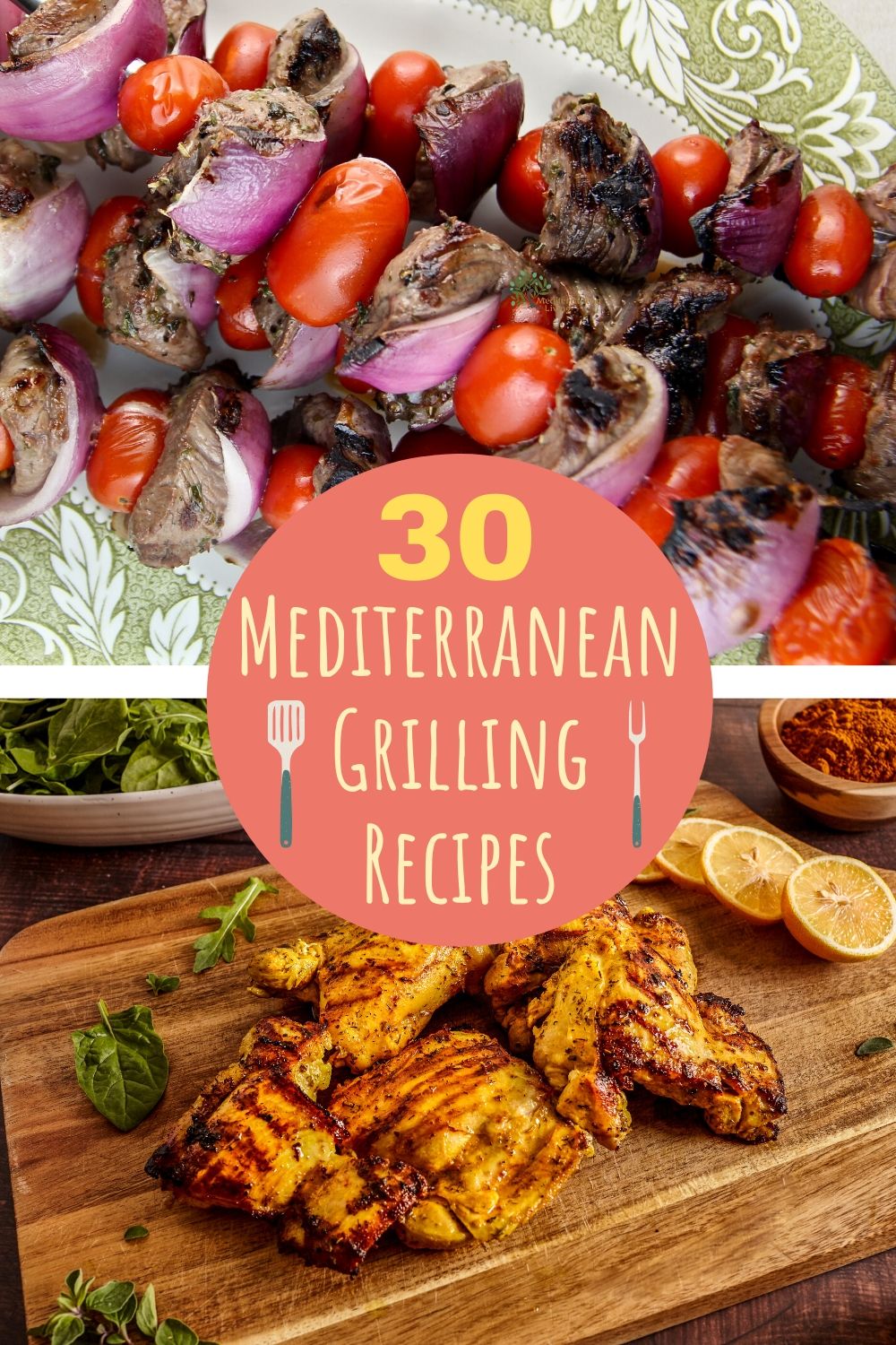 30 Mediterranean Grilling Recipes Pinterest