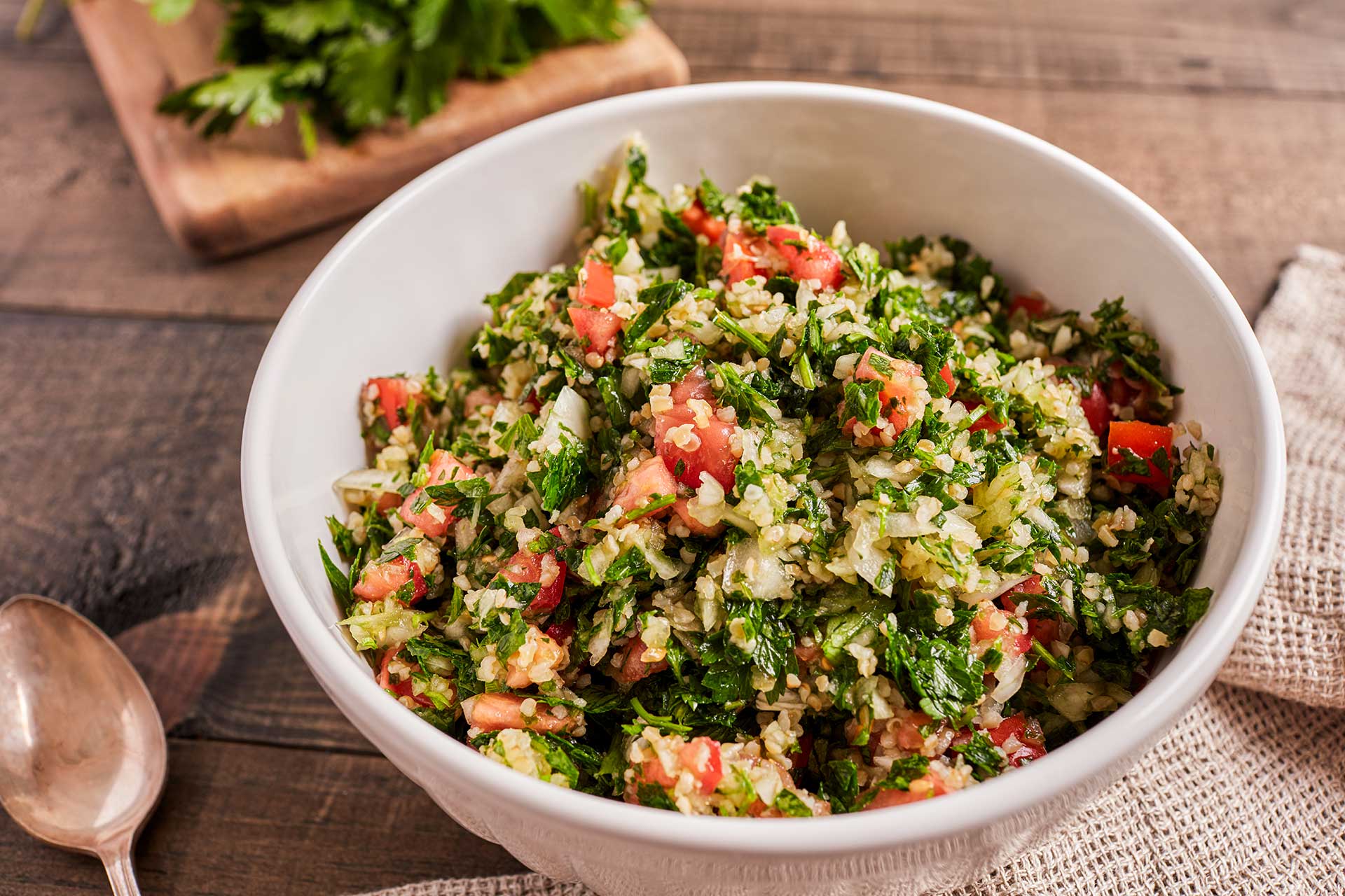 Tabbouleh (Lebanese Parsley and Lemon Salad)