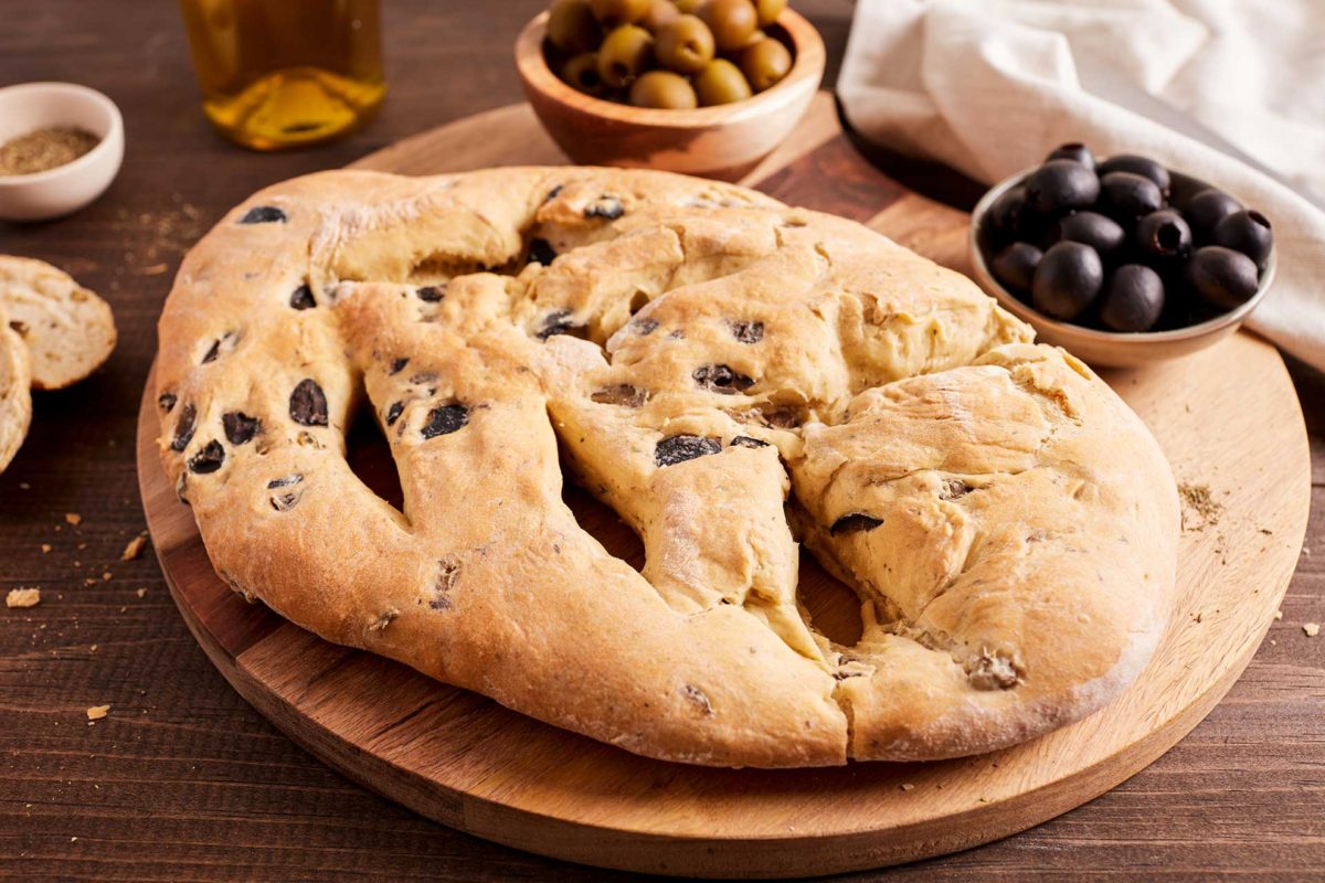 Fougasse - Olive Bread from Provence