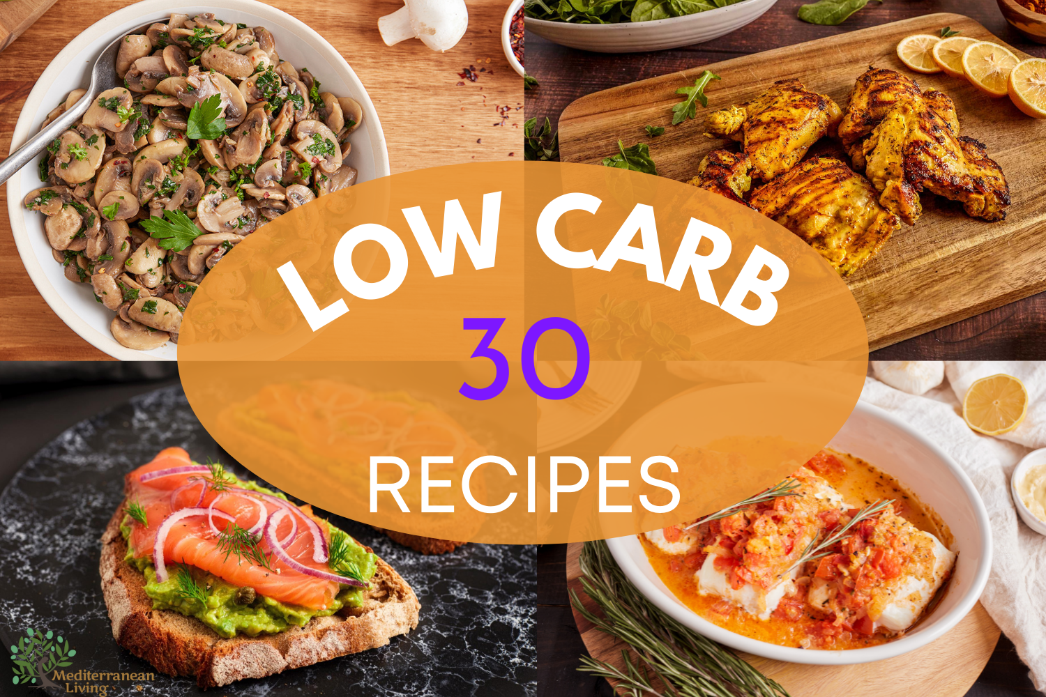 30 Low Carb Recipes
