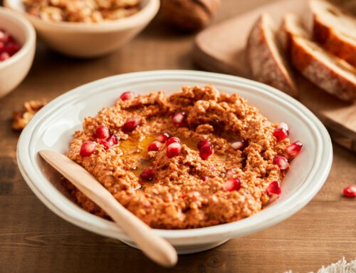 Muhammara (Roasted Red Pepper and Walnut Dip)