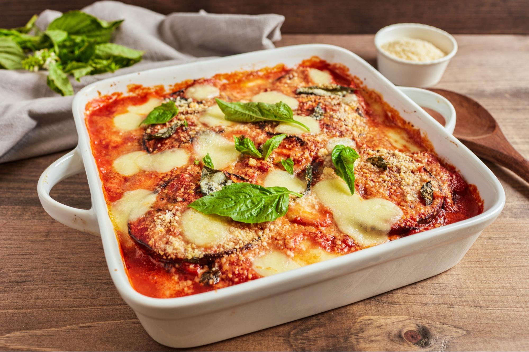 Grilled Eggplant Parmigiana (Italy)