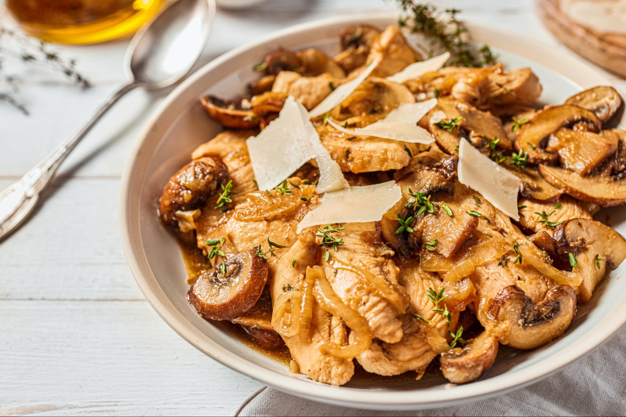 Chicken Skillet with Mushrooms