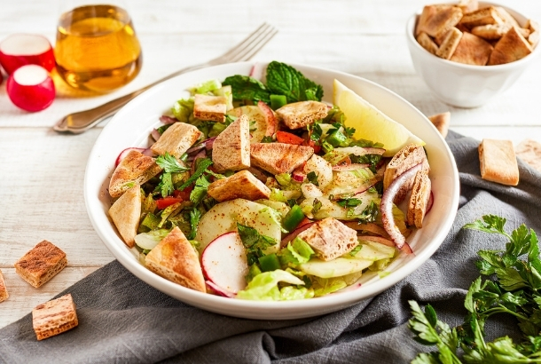 Lebanese Fattoush Salad