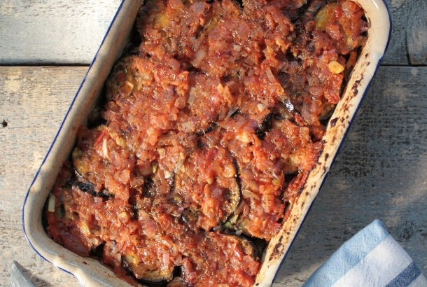 Eggplant Casserole (Ikarian Soufico)