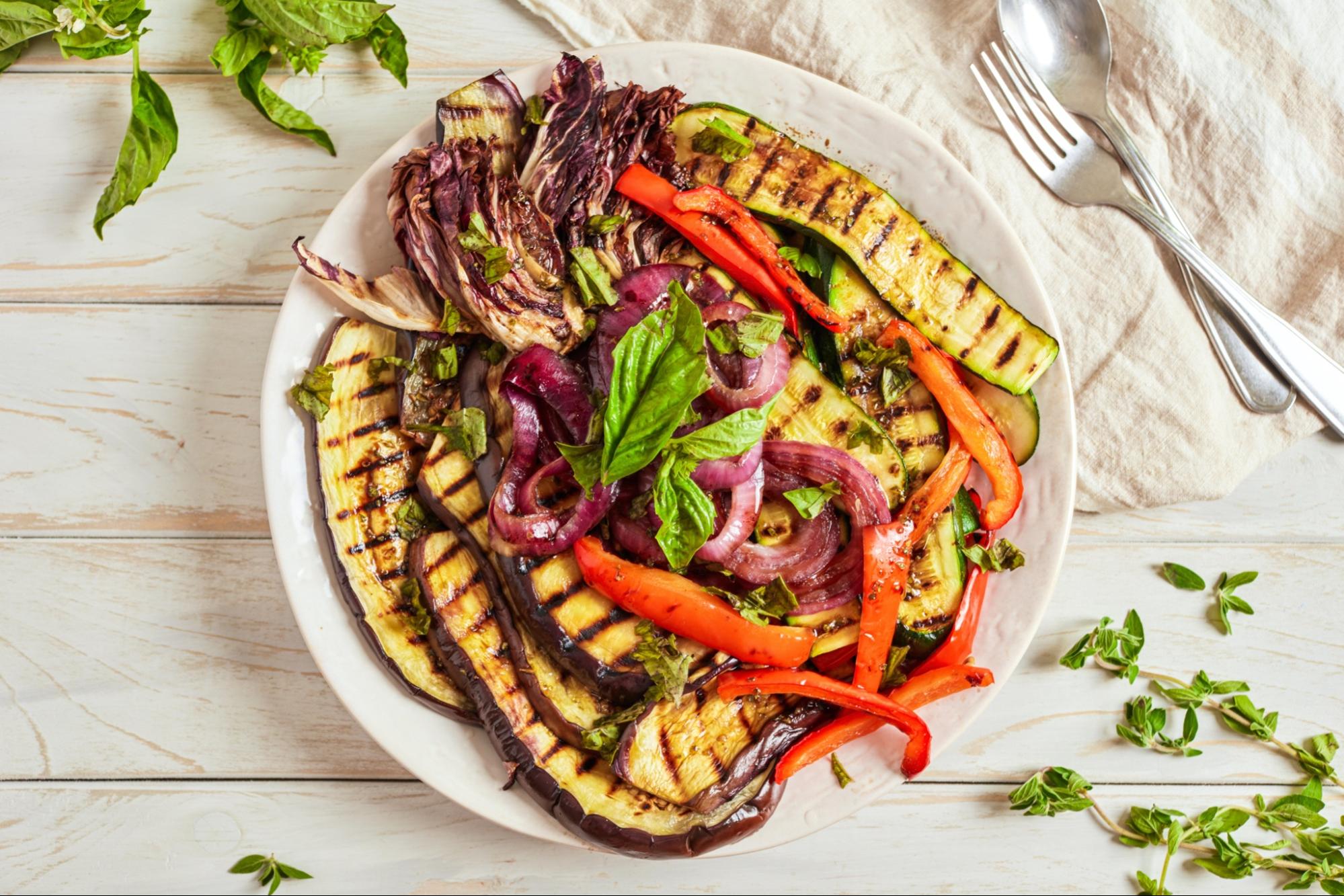 Traditional Grilled Italian Vegetables