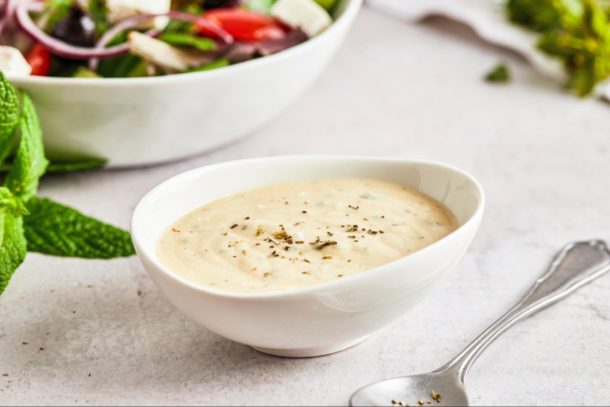 Creamy Greek Feta Dressing