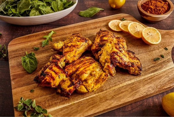 grilled turmeric chicken