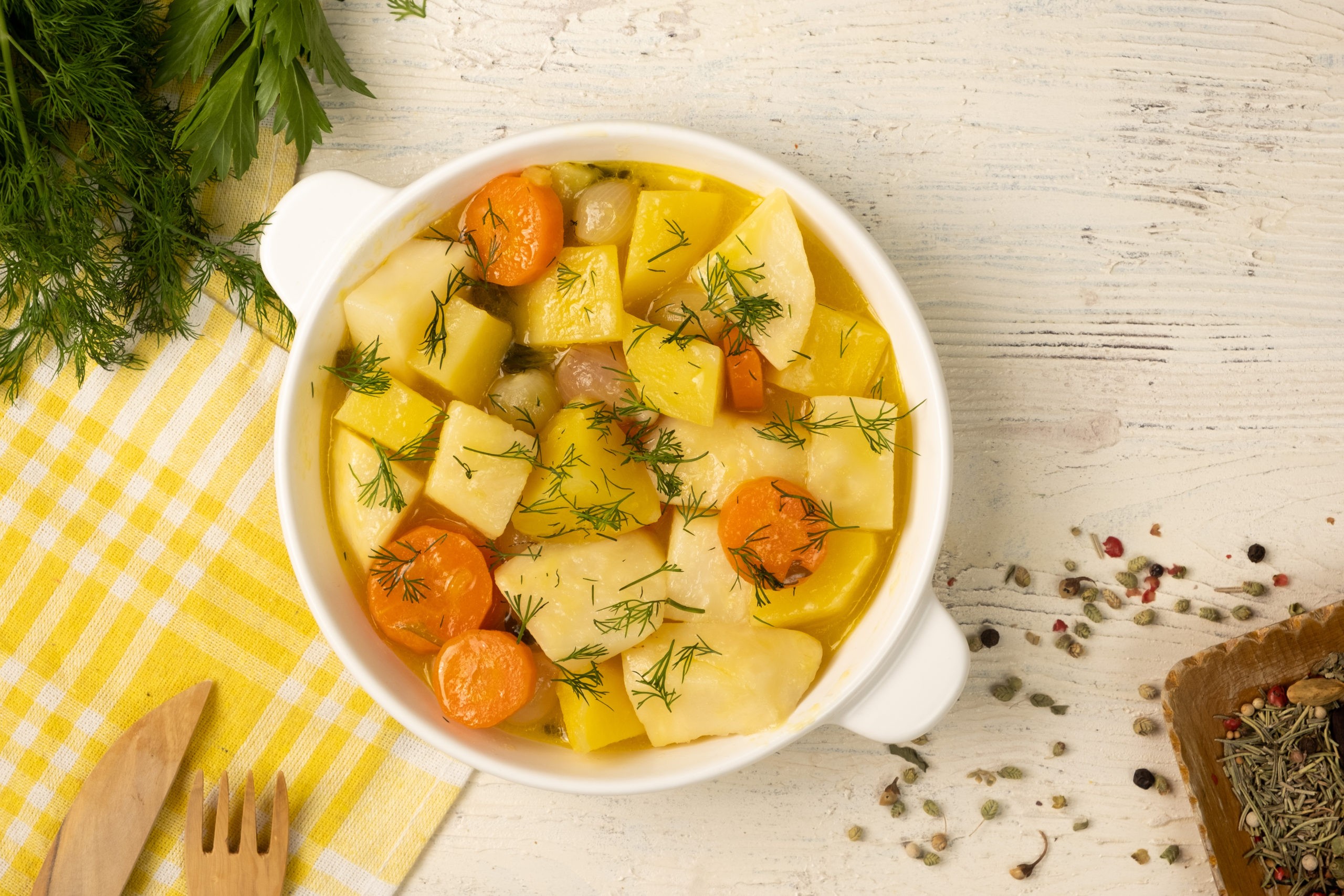 Turkish Style Celeriac with Orange Juice