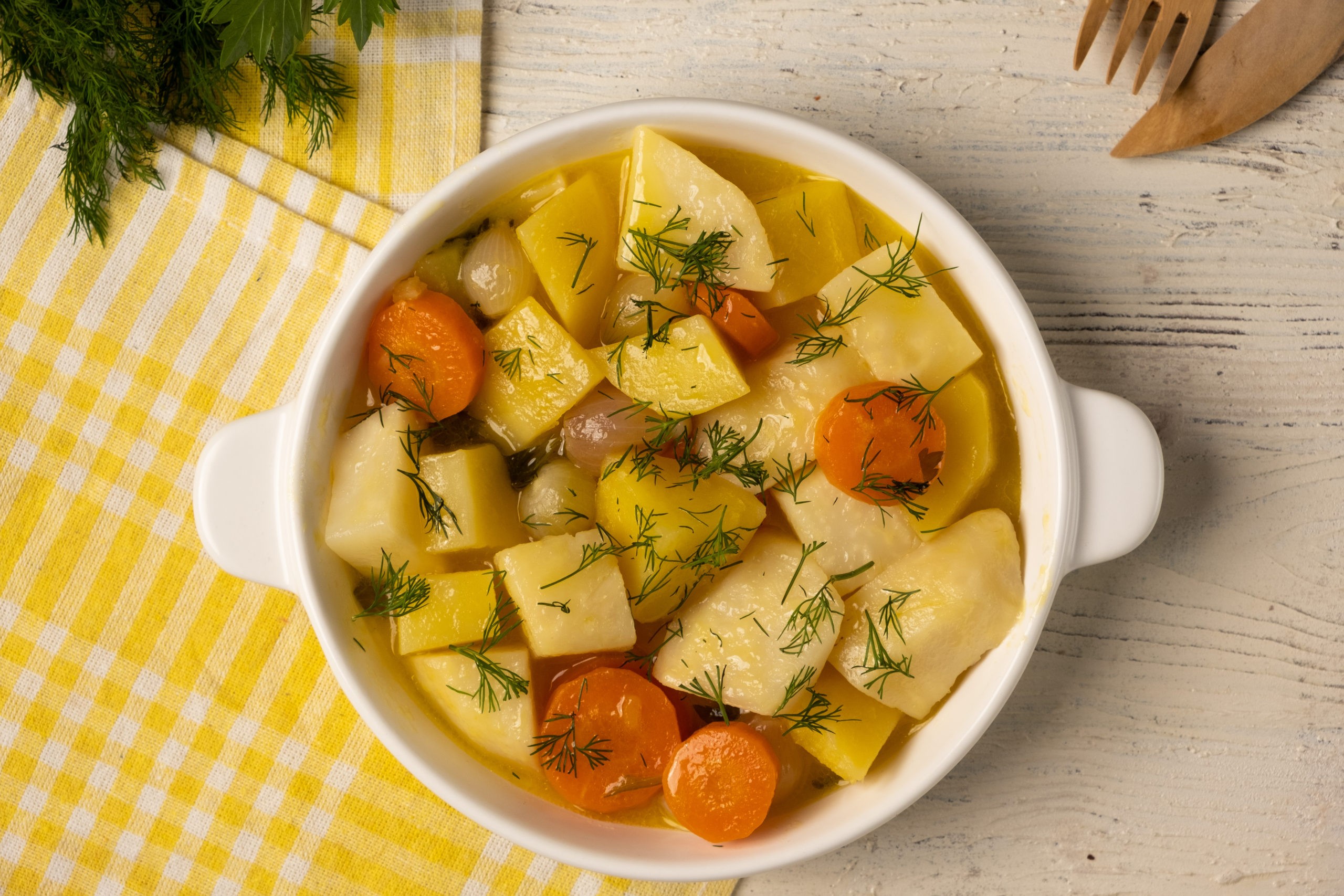 Turkish Style Celeriac with Orange Juice 2