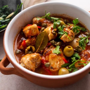 spanish chicken stew