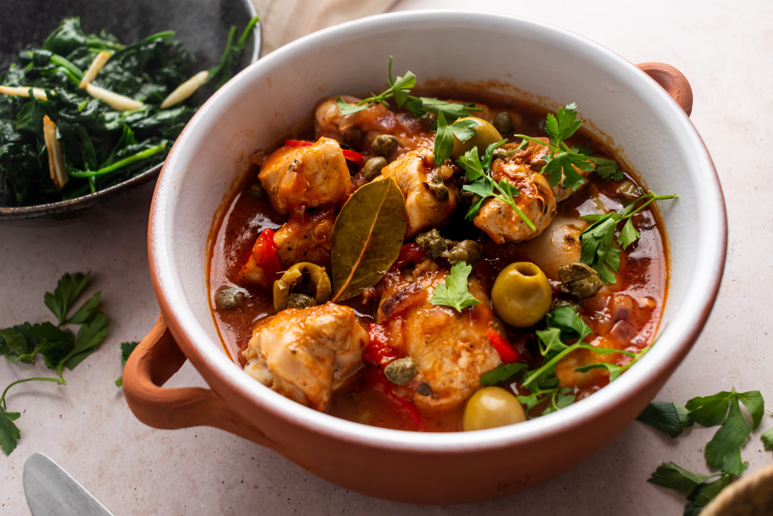 spanish chicken stew