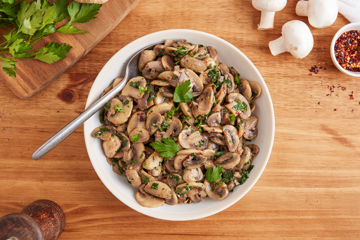 Garlic Mushrooms 2