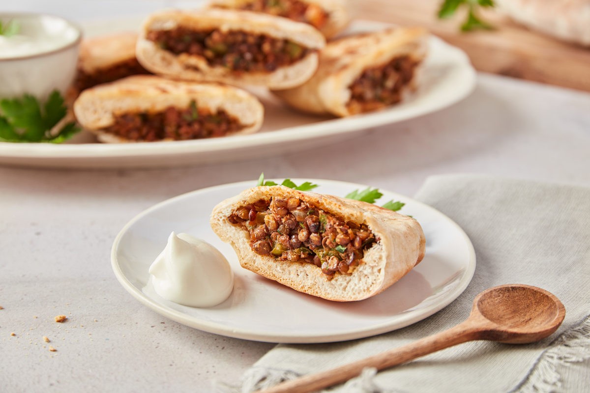 Lentils Hawawshi