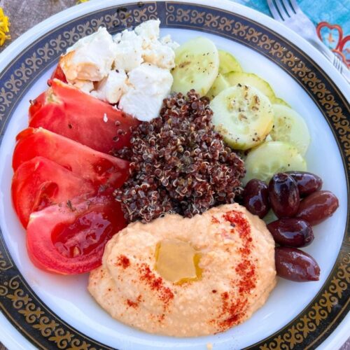 Mediterranean Hummus BowlMediterranean Hummus Bowl