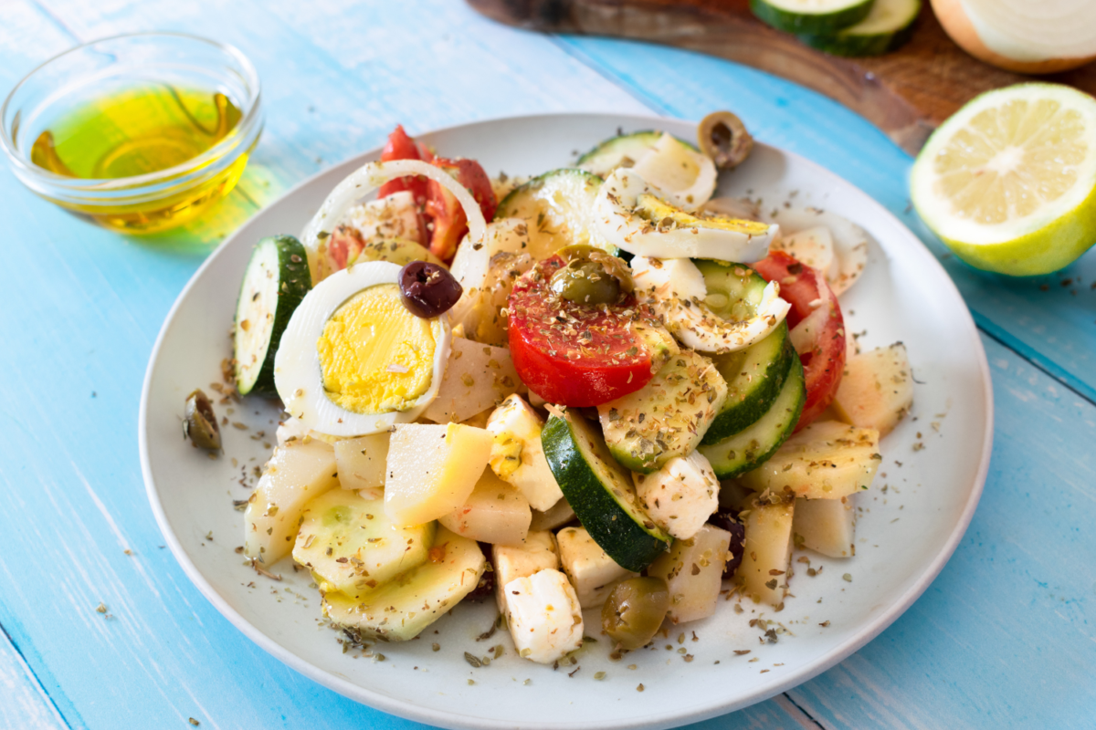 Greek Potato Salad Recipe Photo