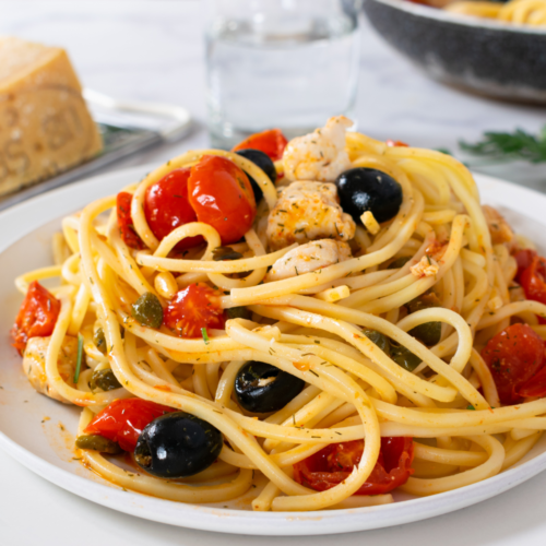 Sicilian Pasta with Chicken