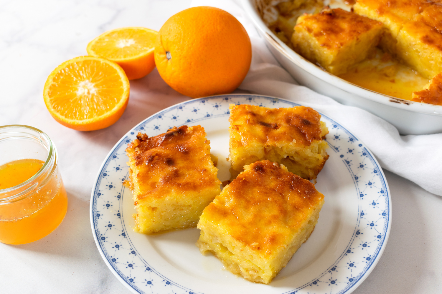 Portokalopita (Traditional Greek Orange Cake)