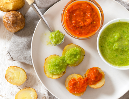 Spanish Potatoes with Spicy Sauce (Papas Arrugadas)