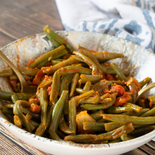 Green Beans with Olive Oil (Loubieh bi Zeit) article