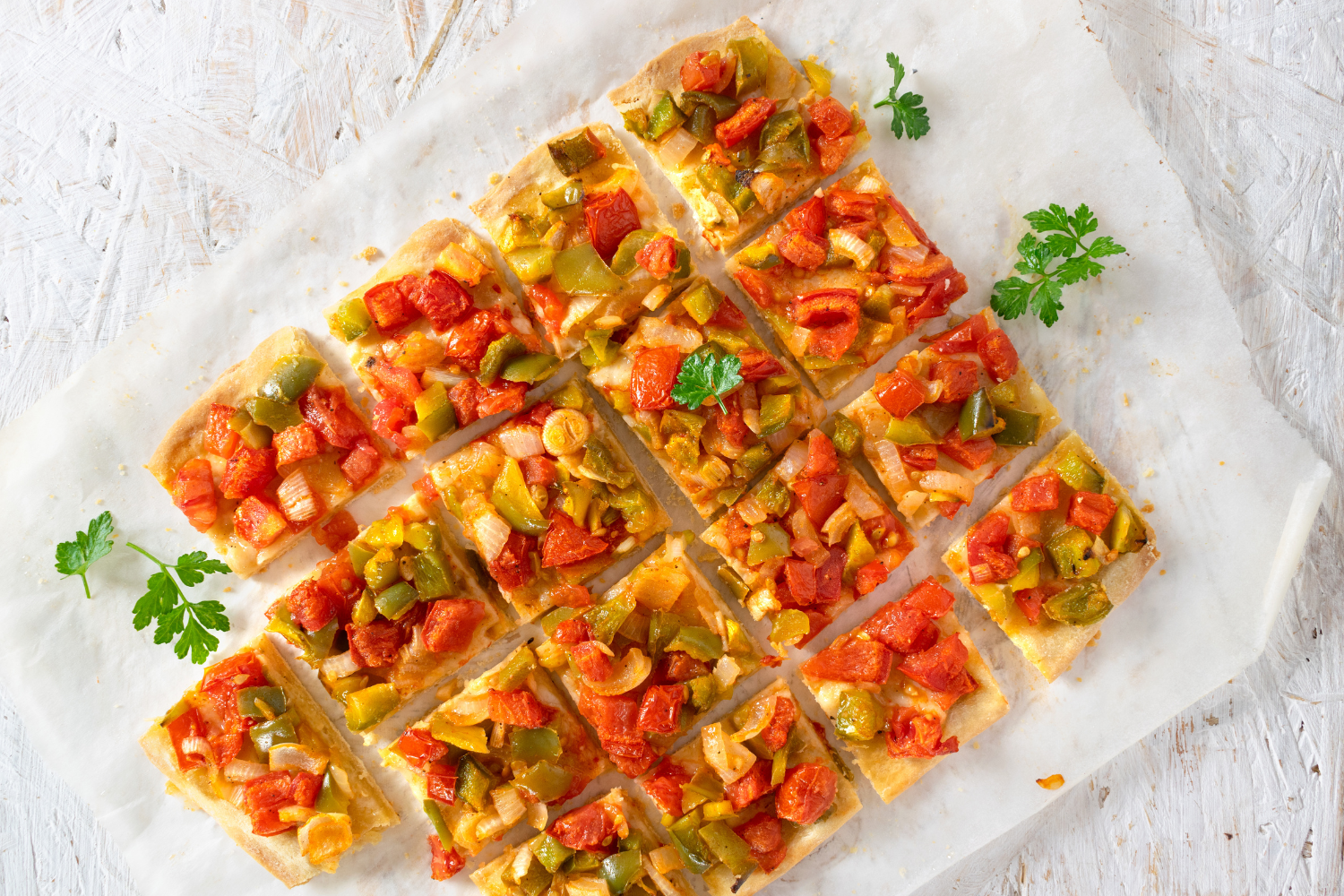 Coca de Trampó (Majorcan Vegetable Flatbread)