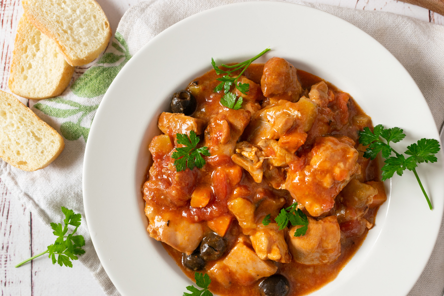 Easy Chicken Cacciatore