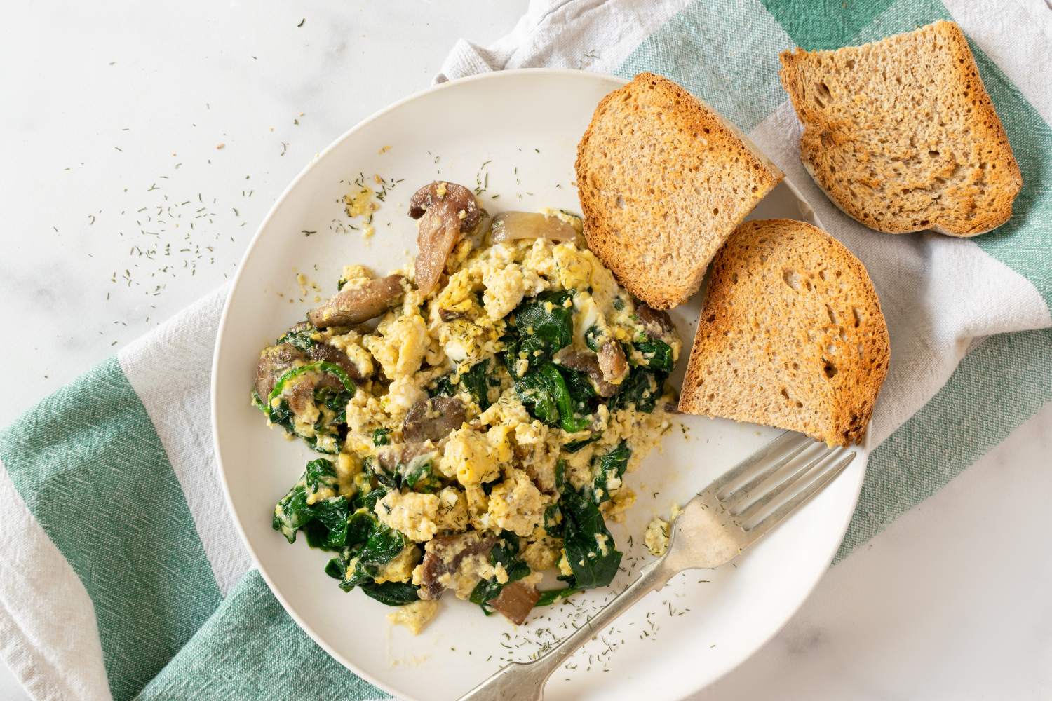 Veggie Scrambled Eggs