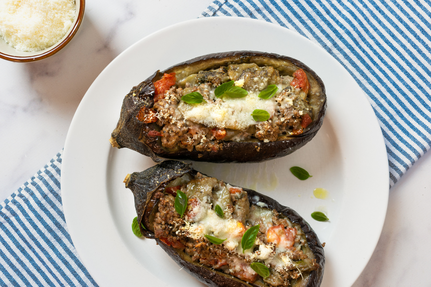 Italian Stuffed Eggplant