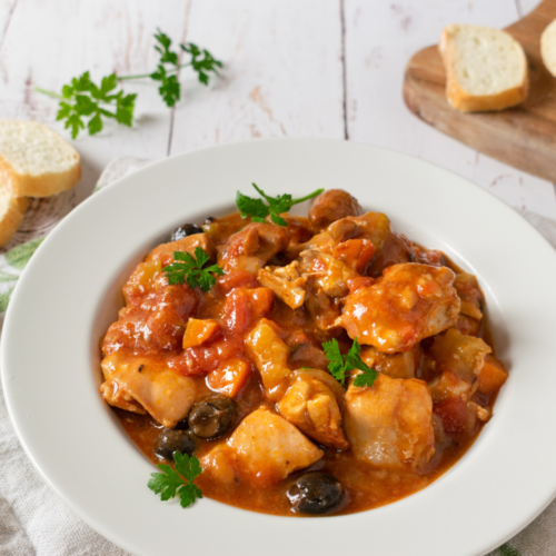 Easy Chicken Cacciatore Article