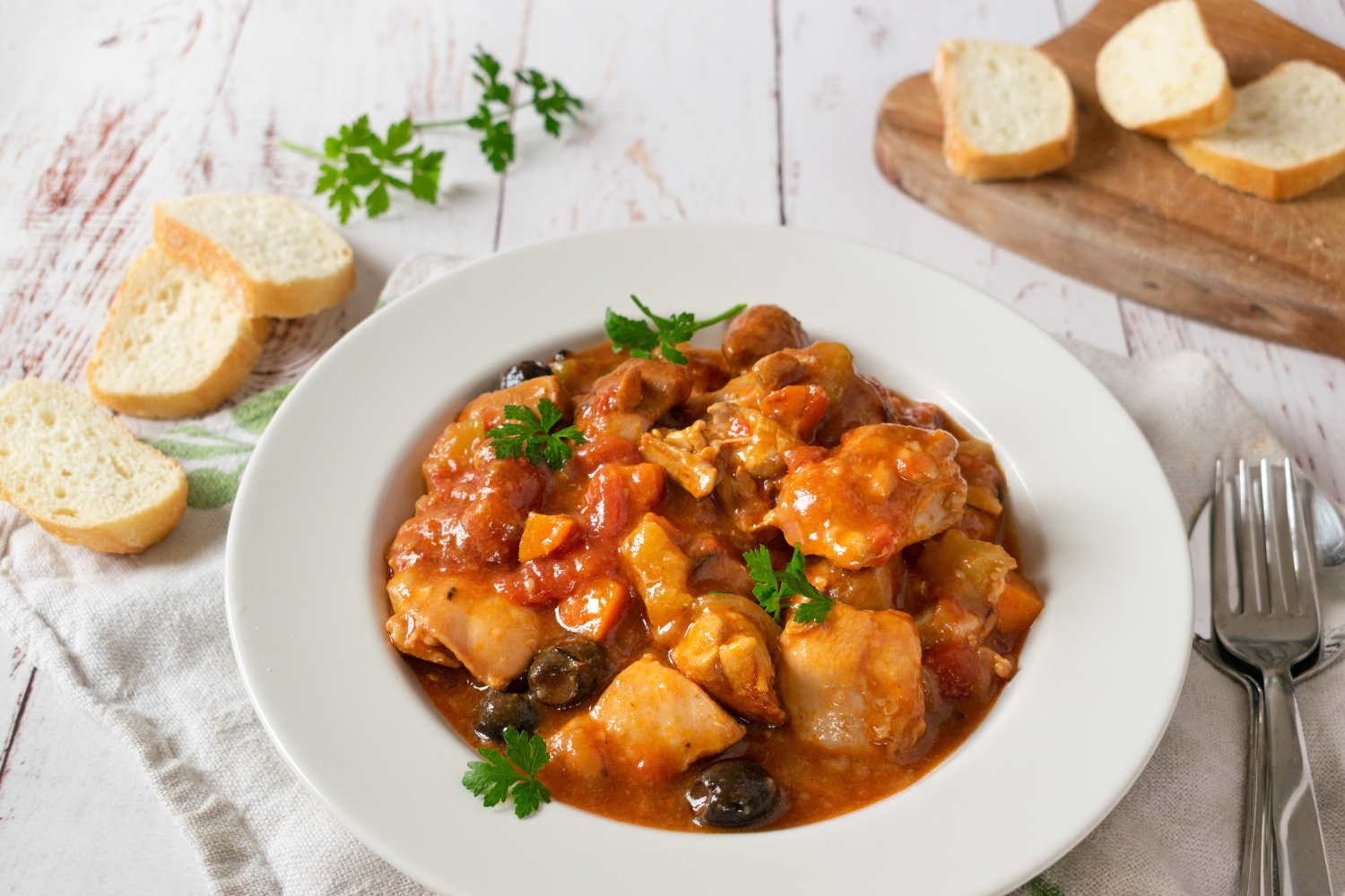 Easy Chicken Cacciatore Article