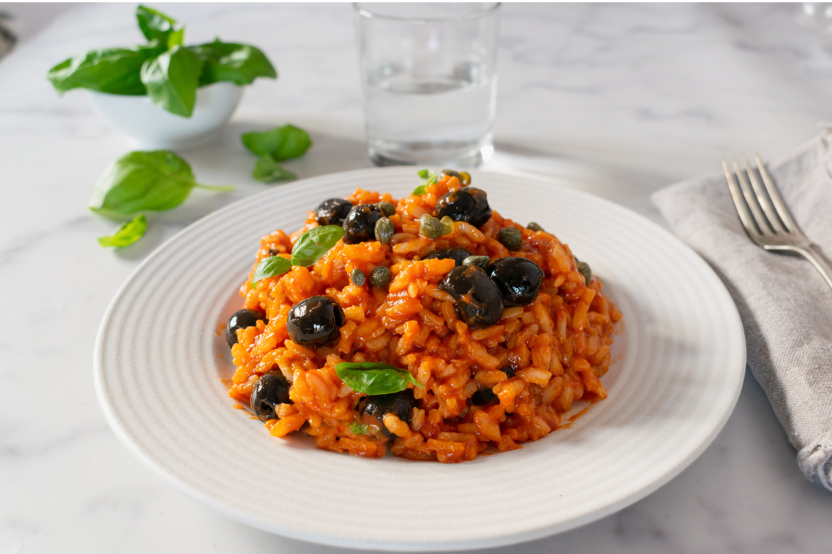 Rice with Puttanesca Sauce (Risotto alla Puttanesca) Article