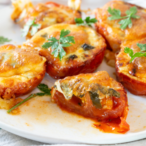 Baked Tomatoes With Cheese Article
