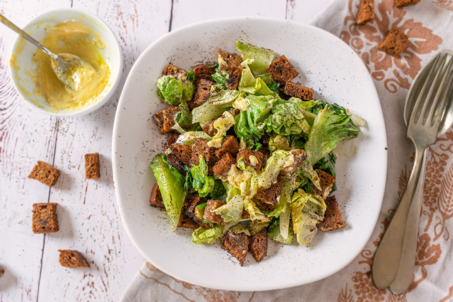 Grilled Caesar Salad Featured