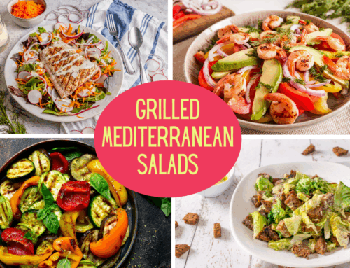 3 Grilled Mediterranean Salads
