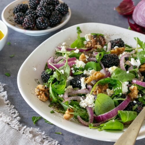 Arugula and Blackberry Salad