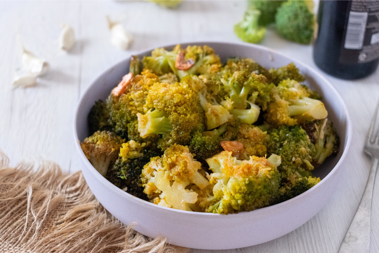 steamed broccoli
