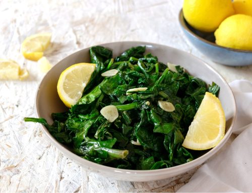Sautéed Spinach with Lemon