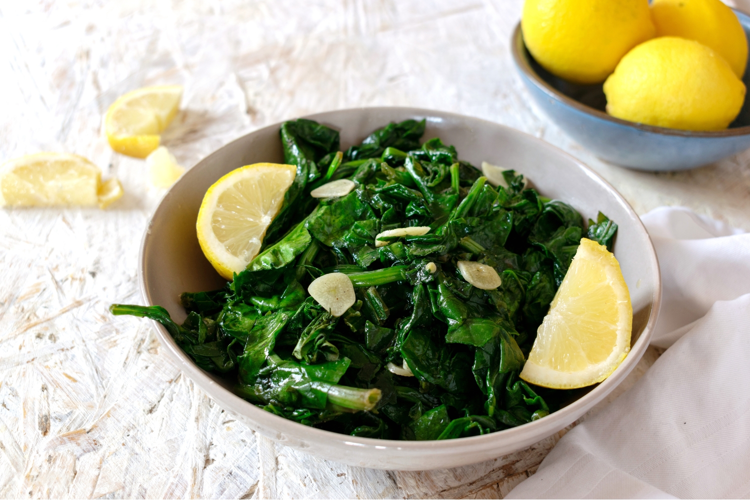 Sautéed Spinach with Lemon