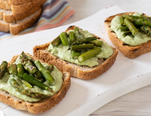 Whipped Ricotta and Asparagus Toast