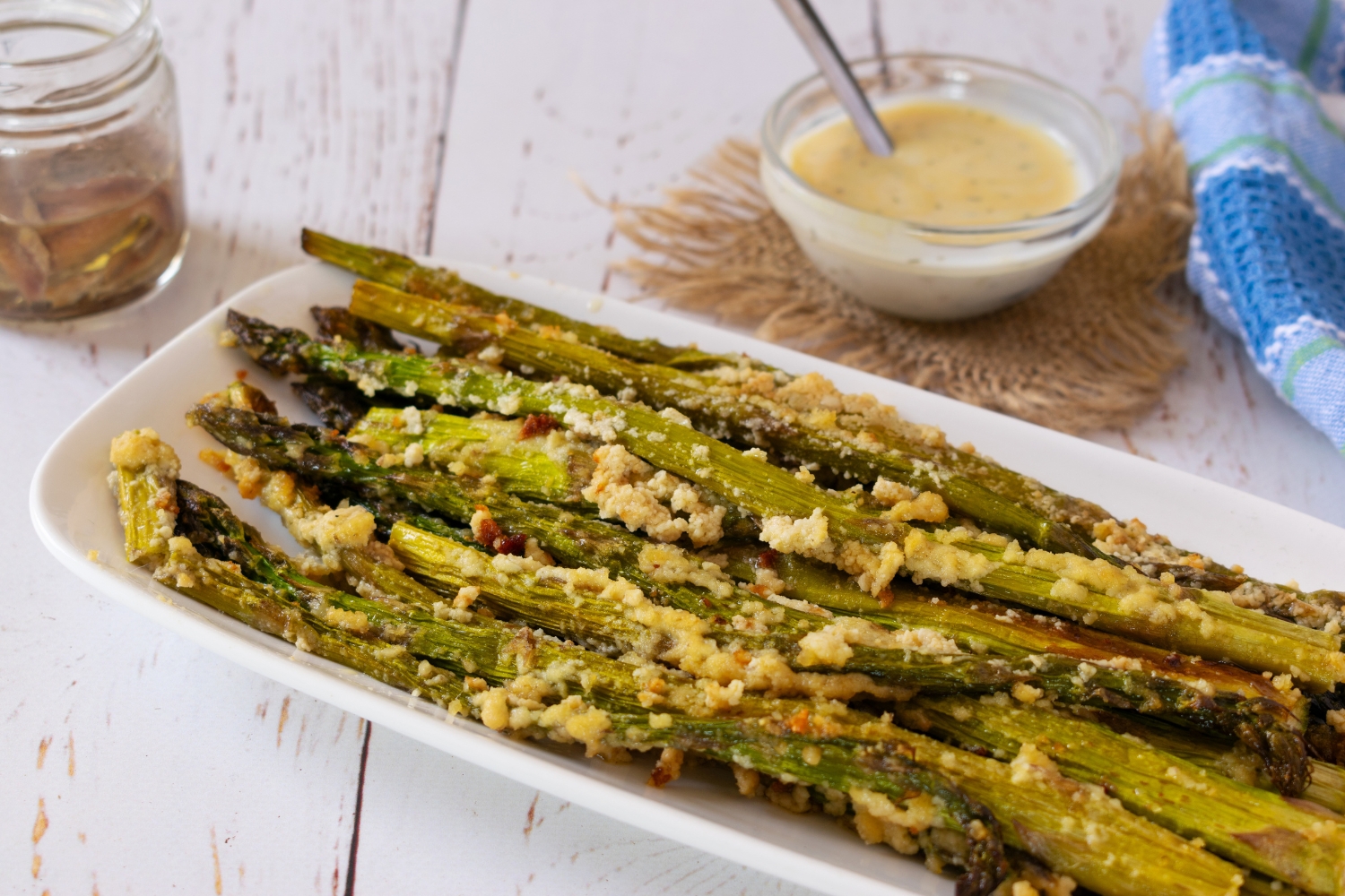 Caesar Baked Asparagus Recipe
