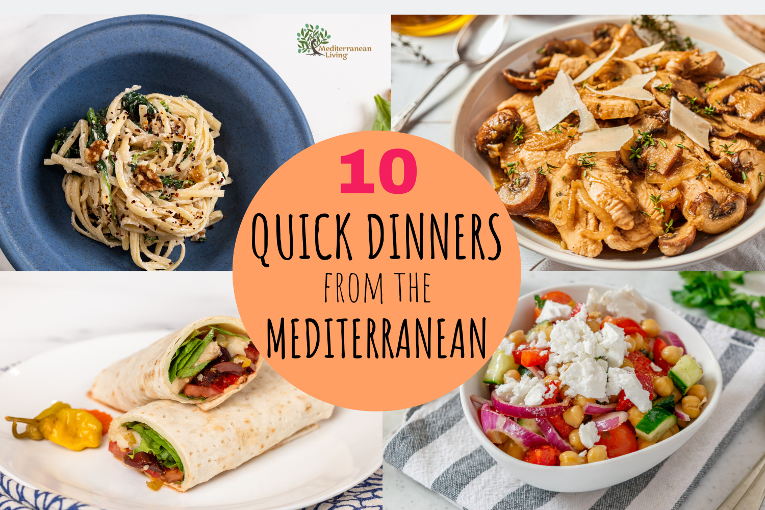 10 Quick Dinners from the Mediterranean
