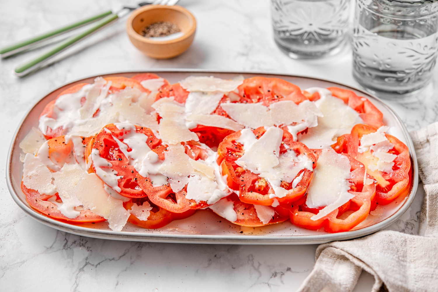 Caesar Tomato Salad Recipe