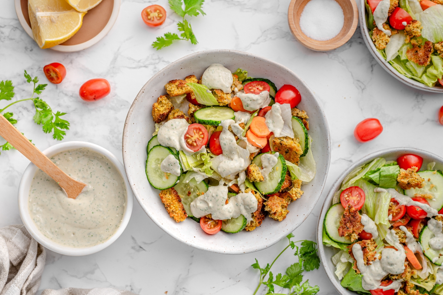 Baked Falafel Bowl.